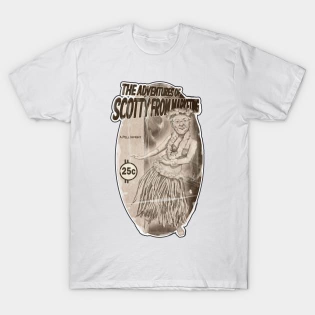 Scotty from Marketing T-Shirt by silentrob668